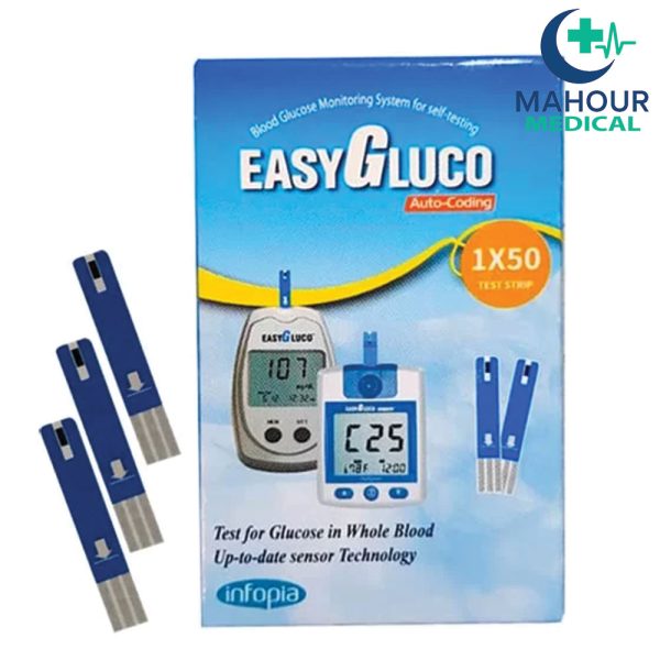 نوار تست قندخون ایزی گلوکو Easy Gluco